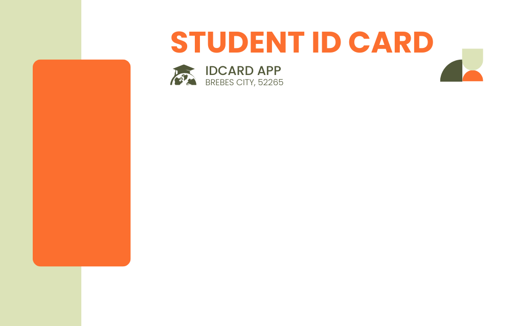 Preview Idcard Template 1
